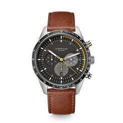 Zegarek Sternglas Tachymeter black ,42 mm quartz