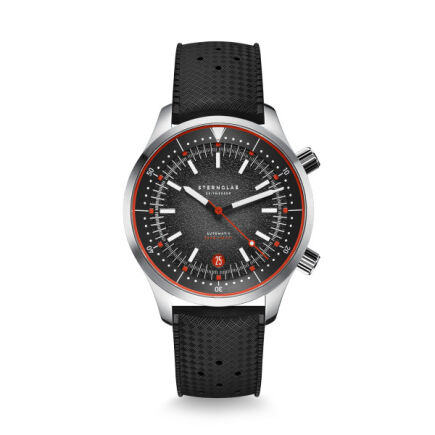 Zegarek Sternglas Merion black, 41 mm automatic