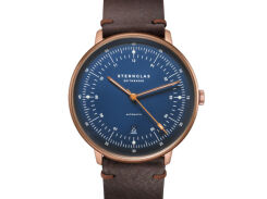 Zegarek Sternglas Hamburg Automatic dark blue, 42 