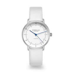 Naos XS Automatik white silver, 33 mm