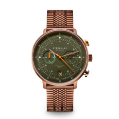 Zegarek Sternglas Hamburg Chrono dark green, 42 mm