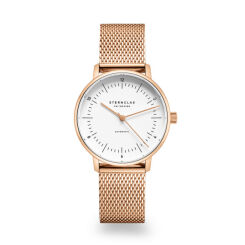 Naos XS Automatik white rosegold, 33 mm