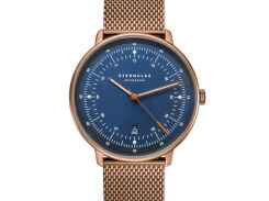 Zegarek Sternglas Hamburg dark blue, 42 mm