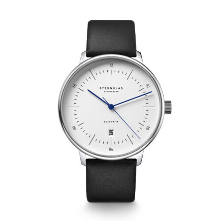 Zegarek Sternglas Naos XL Automatik white, 42 mm