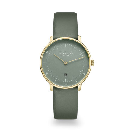 Zegarek Sternglas Naos XS Edition Flora sage, 33mm