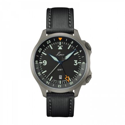 Zegarek Laco Frankfurt GMT 862120.2, automatik