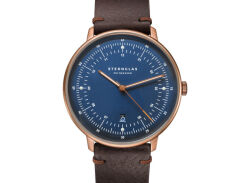 Zegarek Sternglas Hamburg dark blue, 42 mm