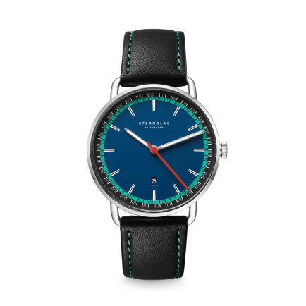 Zegarek Sternglas Levin blue, 40 mm quartz WYP