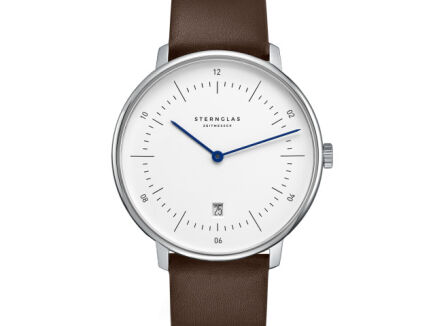 Zegarek Sternglas Naos XL white, 42 mm