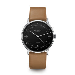 Zegarek Sternglas Naos Automatik black, 38 mm