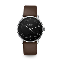 Zegarek Sternglas Naos Automatik black, 38 mm