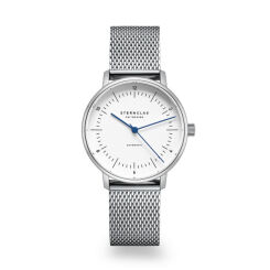 Naos XS Automatik white silver, 33 mm